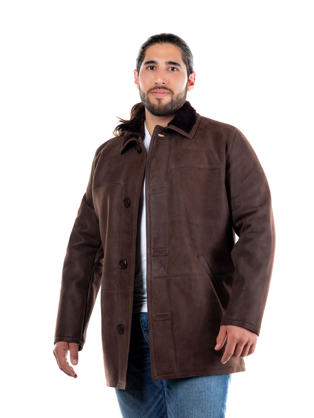 Artek Sheepskin Coat, Brown