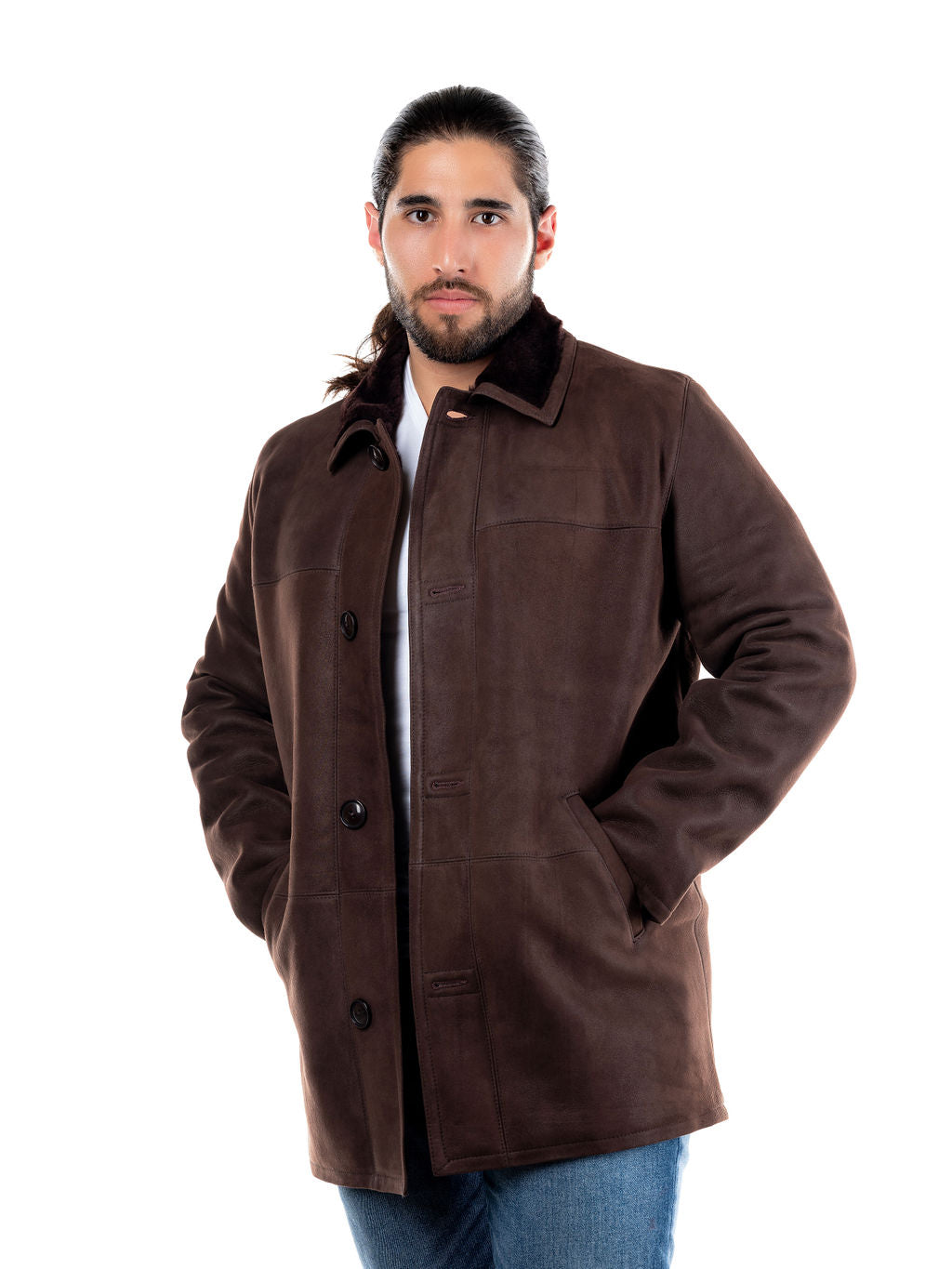 Artek Sheepskin Coat, Brown
