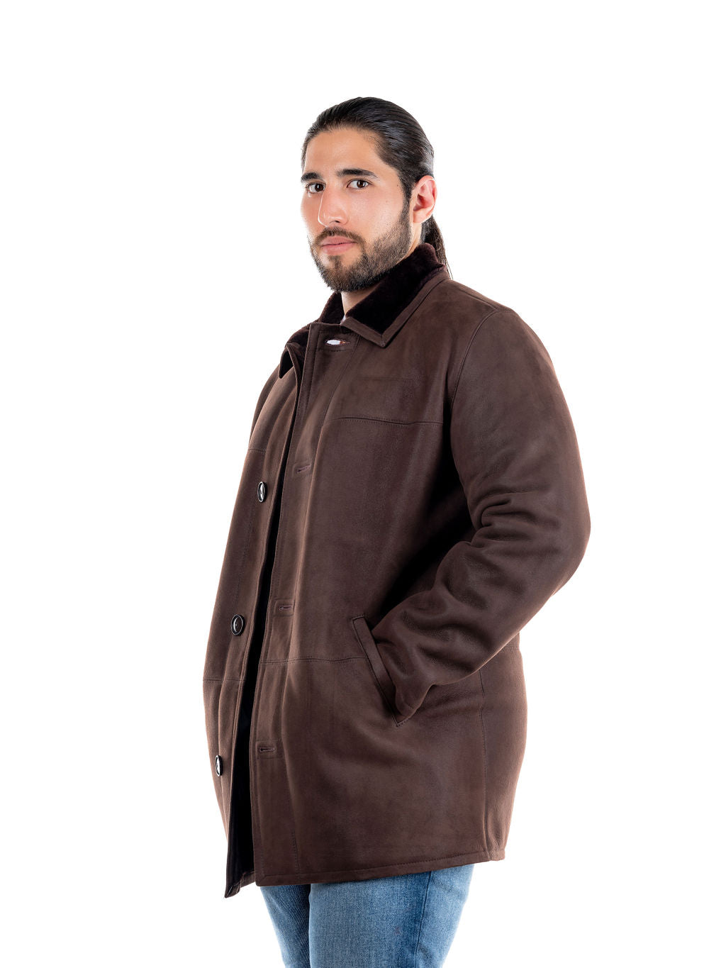 Artek Sheepskin Coat, Brown