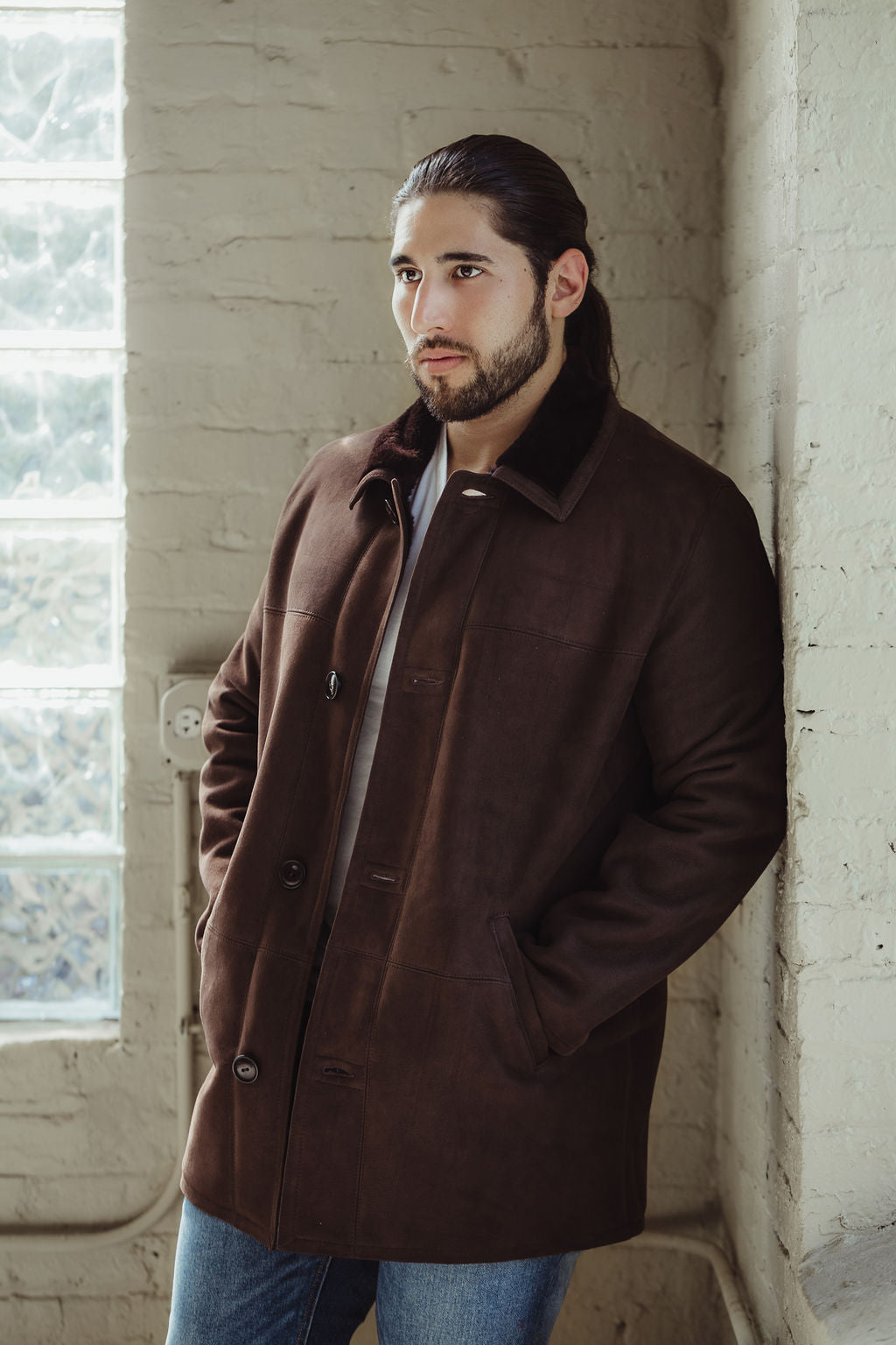 Artek Sheepskin Coat, Brown