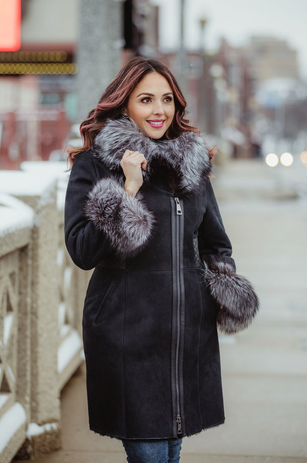Diana Sheepskin Coat