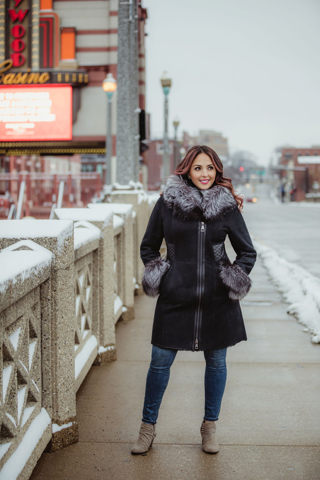Diana Sheepskin Coat