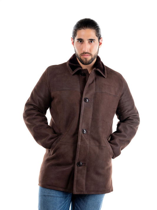 Artek Sheepskin Coat, Brown
