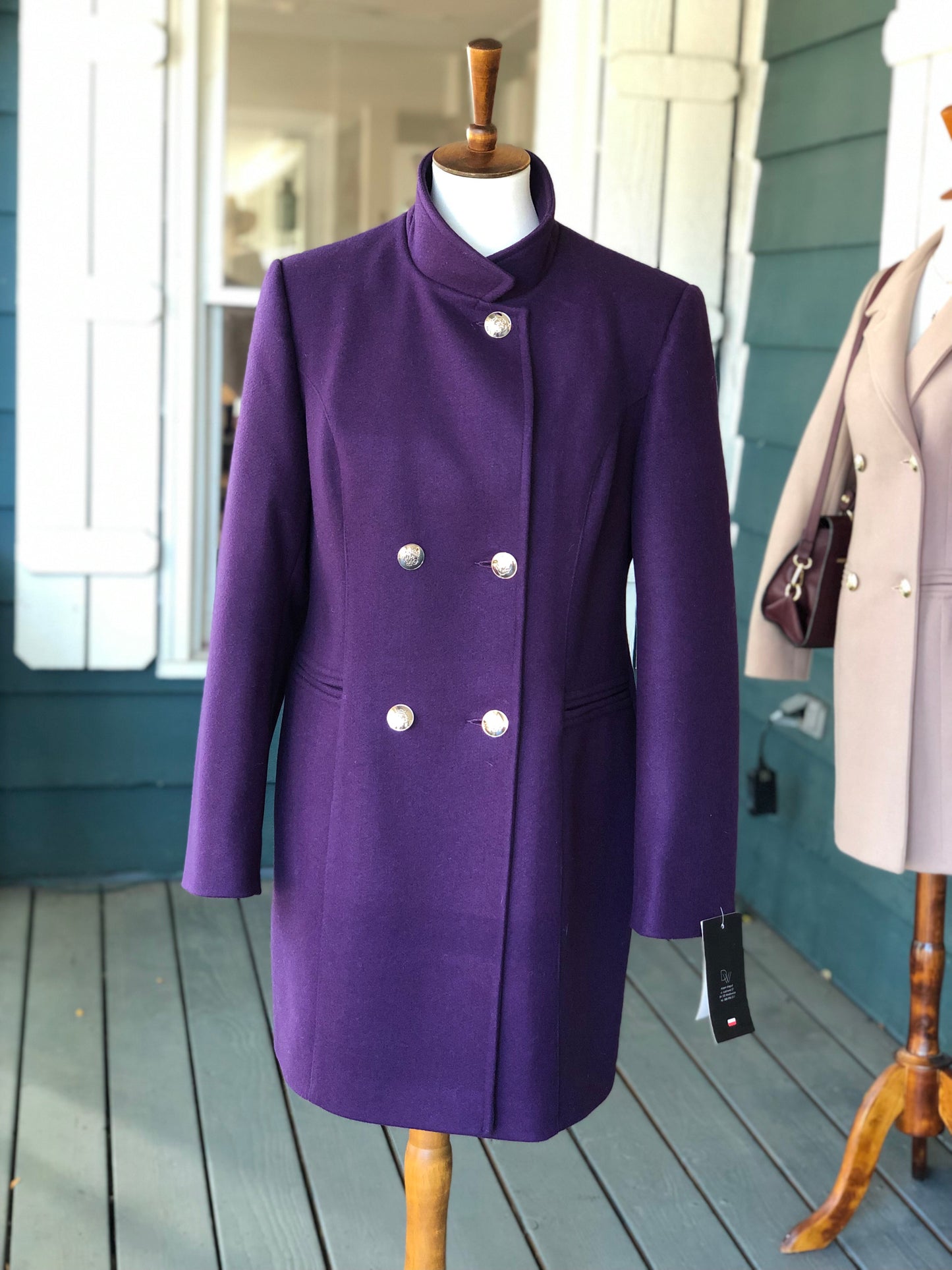 Zosia Purple Coat