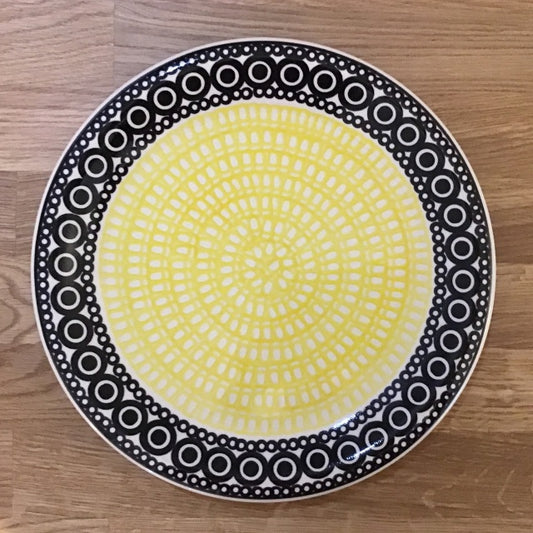 Yellow Gumdrops Dinner Plate