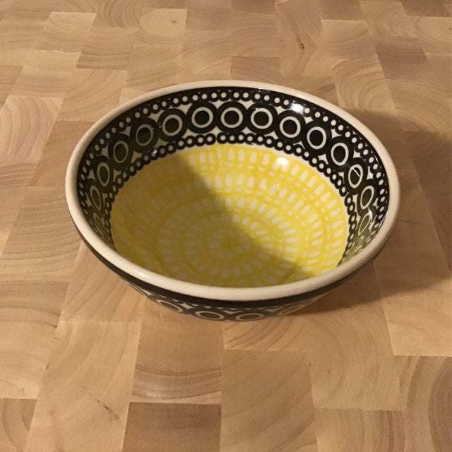 Yellow Gumdrops Medium Serving Bowl