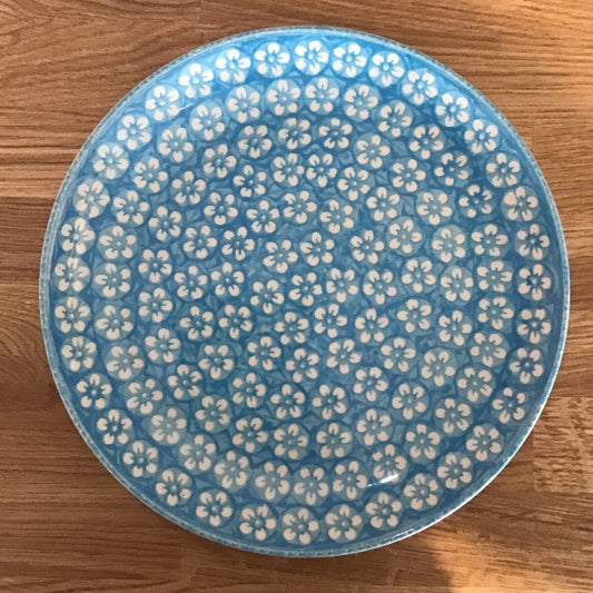 Blue Blossom Dinner Plate
