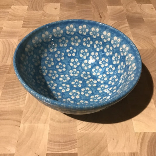 Blue Blossom Medium Serving Bowl