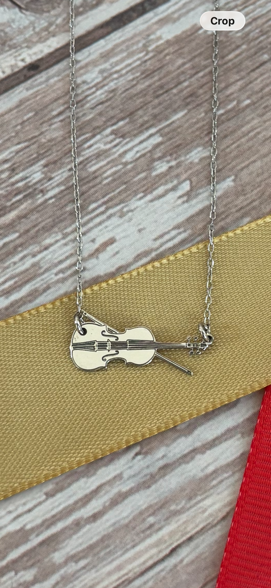 Violin Necklace
